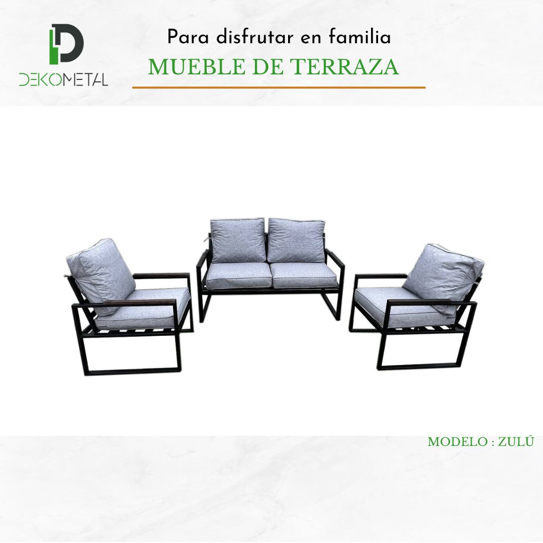 MUEBLES DE TERRAZA ZULÚ