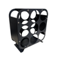 Rackuvin – Rack de vino de acero para 9 botellas