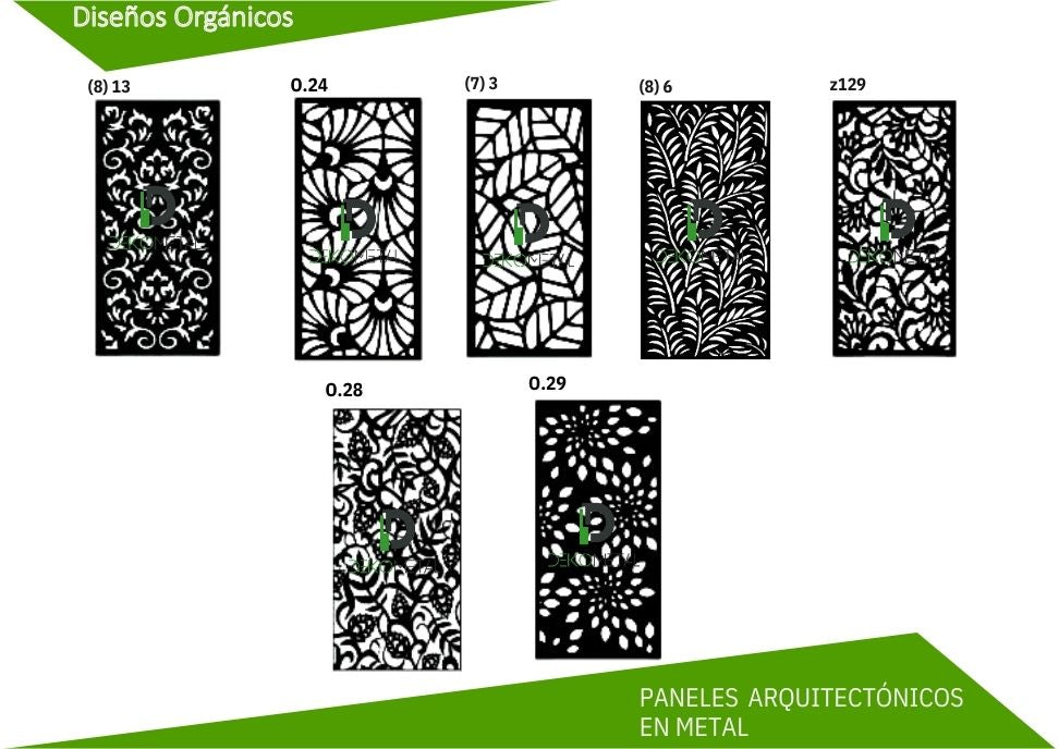 SEPARADOR DE AMBIENTES DISEÑO ORGANICOS